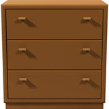 30.25" Unfinished 3 Drawer Drexel Vintage Dresser #08752