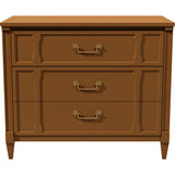 36" Unfinished 3 Drawer Drexel Vintage Dresser #08747