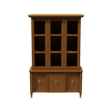 44" Unfinished 5 Door Century Vintage Hutch #08373