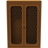 31" Unfinished 2 Door Vintage Hutch Top #08629