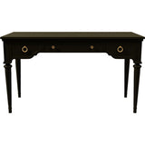 51" Unfinished 3 Drawer Vintage Console Table #08683