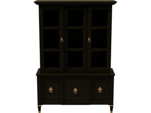 50" Unfinished 5 Door Vintage Hutch #08546