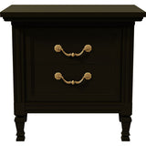 26" Unfinished 2 Drawer Dixie Vintage Single Nightstand #08804