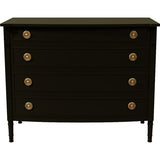 42" Unfinished 4 Drawer Vintage Dresser #08642