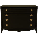 47" Unfinished 4 Drawer Vintage Dresser #08653
