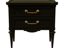 Load image into Gallery viewer, 26&quot; Unfinished 2 Drawer KENT Vintage Single Nightstand #08116
