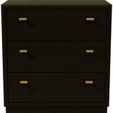 30.25" Unfinished 3 Drawer Drexel Vintage Dresser #08752