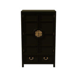 42" Unfinished 2 Door 2 Drawer Century Vintage Cabinet #08320