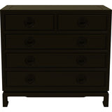 36" Unfinished 5 Drawer Vintage Dresser #08770