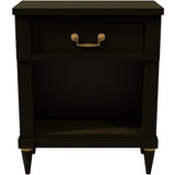 19" Unfinished 1 Drawer CenTury Vintage Single Nightstand #08442