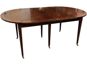 23"-87.5" Unfinished Baker Furniture Vintage Table #08407
