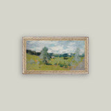 Abstract Landscape Framed Antique Art