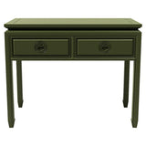 32" Unfinished 2 Drawer Vintage Table #08423