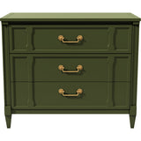 36" Unfinished 3 Drawer Drexel Vintage Dresser #08746