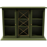 50" Unfinished 2 Door Vintage Hutch Top #08787