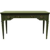 51" Unfinished 3 Drawer Vintage Console Table #08683