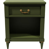 19" Unfinished 1 Drawer CenTury Vintage Single Nightstand #08442