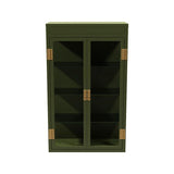 32" Unfinished 2 Door Vintage Hutch #08617