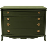 47" Unfinished 4 Drawer Vintage Dresser #08653