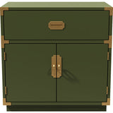 30" Unfinished 1 Drawer 2 Door Bernhardt Vintage Dresser #08726