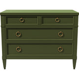 38" Unfinished 3 Drawer Baker Furniture Vintage Dresser #08785