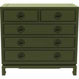 36" Unfinished 5 Drawer Vintage Dresser #08771