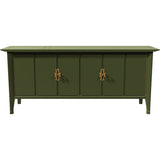 72" Unfinished 4 Door Vintage Buffet #08842