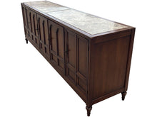 Load image into Gallery viewer, 89.5&quot; Unfinished 5 Door Vintage Buffet #08335
