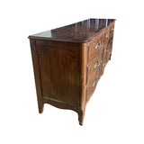 75" Unfinished 9 Drawer Davis Vintage Dresser #08311