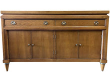 Load image into Gallery viewer, 50&quot; Unfinished 4 Door 2 Drawer John M. Smyth Company Vintage Buffet/Bar Cart #08259

