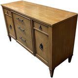 54" Unfinished 2 Door 5 Drawer John M.Smyth Company Vintage Buffet #08365