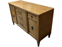Load image into Gallery viewer, 54&quot; Unfinished 2 Door 5 Drawer John M.Smyth Company Vintage Buffet #08365
