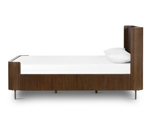 Fletcher Curved Wood Bed