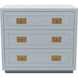 32" Unfinished 3 Drawer Henredon Vintage Dresser #08808