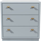 30.25" Unfinished 3 Drawer Drexel Vintage Dresser #08752