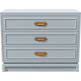36" Unfinished 3 Drawer Vintage Dresser #08807
