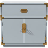30" Unfinished 1 Drawer 2 Door Bernhardt Vintage Dresser #08726