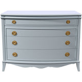 47" Unfinished 4 Drawer Vintage Dresser #08653