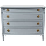 42" Unfinished 4 Drawer Vintage Dresser #08642