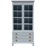 34" Unfinished 2 Door 3 Drawer Vintage Hutch #08803