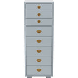 20.75" Unfinished 7 Drawer Drexel Vintage Tallboy #08572