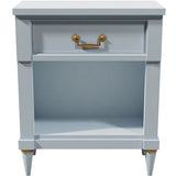 19" Unfinished 1 Drawer CenTury Vintage Single Nightstand #08442