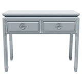 32" Unfinished 2 Drawer Vintage Table #08423