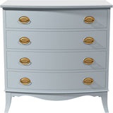 32" Unfinished 4 Drawer Vintage Dresser #08731