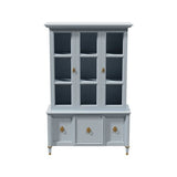44" Unfinished 5 Door Century Vintage Hutch #08373