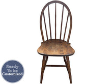 Load image into Gallery viewer, 15&quot; Unfinished Nichols &amp; Stone Vintage Single Chair #08318
