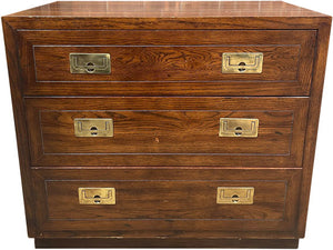 32" Unfinished 3 Drawer Vintage Dresser #08216