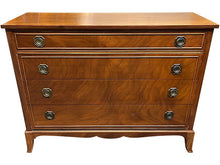 Load image into Gallery viewer, 46.5&quot; Unfinished 4 Drawer Vintage Dresser #08301
