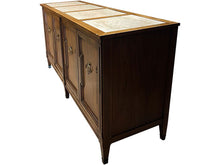 Load image into Gallery viewer, 70.5&quot; Unfinished 4 Door Baker Furniture Vintage Buffet #08339
