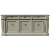 72" Unfinished 3 Door 3 Drawer Drexel Vintage Buffet #08860